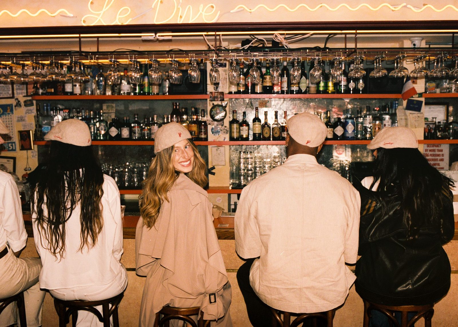 Four at the bar